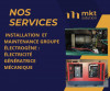 Installation et maintenance groupe électrogène