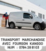 Transport marchandises avec kangoo