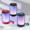 T&G Haut-parleur Bluetooth 5.3 à pulsation d'ambiance LED RGB