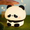 Veilleuse en Silicone Forme Panda pour Chambre denfant Rechargeable