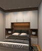 chambre a coucher luxe en MDF et high gloss