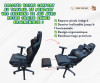 Chaise Gamer Ergonomique avec Repose-Tête et Repose-Pieds, Confort Optimal pour Travail et Jeu