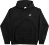 hoodie noir NIKE 100% cotton