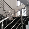 Rampe d'escalier en inox 