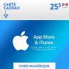 Carte itune 25 us 