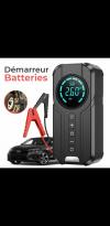 Démarreur d'urgence De Voiture, Bloc d'alimentation Suralimenté par Batterie De Voiture 8400 Mah