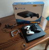 SONY PLAY STATION 4 SLIM 500GO FLACHE AVEC 2 MANEETER + DONGEL