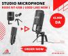 Microphone studio professionnel 