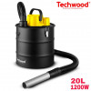 Techwood Aspirateur à Cendres et Souffleur Cuve Métal Pour Barbecues et Cheminées 1200W