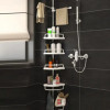 Etagère d angle de salle de bain à 4 niveaux