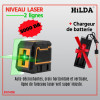 NIVEAU LASER HILDA 2 lignes