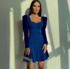 Robe bleu roi taille S فستان أزرق ملكي 