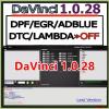 DaVinci 1.0.28 dernière version Diagnostic auto fap egr adblue