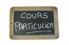 Cours particulier à domicile.