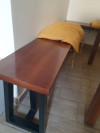 Banquette en bois