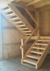 Fabrication d'escalier en bois 