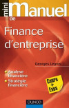 Livre papier: Mini Manuel de Finance d'entreprise (cours + exos) De Georges Legros