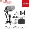   Zhiyun Crane 4 Stabilisateur Gimbal Extra Pack  Combo