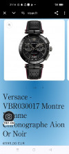 Montre Versace 