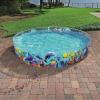 Piscine en Vinyle et PVC Transparente Pour Enfants 244x46cm