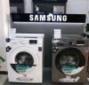 Machine a laver Samsung 8kh blanc ,inox