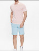 Polo BOSS Prime original, rose clair, slim fit (coupe cintrée), 100% coton. 