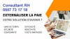 Consultant RH - paie - recrutement social