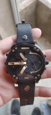 Montre Diesel Mr Daddy 2.0 DZ7350 Bracelet en cuir noir