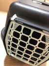 Cage et litter box 