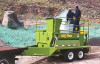 Hydromulching, machine favrique le gazon