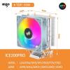 Aigo ICE200PRO Air CPU Cooler 2 Heatpipes Radiator Cooling Fan For Intel 115X 1200 1700 AM4 AM5 AMD