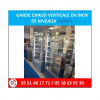 GARDE CHAUD VERTICALE EN INOX  05 NIVEAUX SIMAFE 