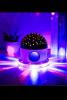 Crystal magic ball light   مكبر صوت بلوتوث مدمج مع مصباح LED بألوان صاطعة مختلفة