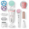 Braun Épilateur Beauty Set Silk-Épil 9 Se9/985 Wet & Dry + 8 Accessoires