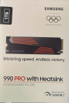 Samsung SSD 990 PRO 1TB PCIE 4.0X4 NVME avec Heatsink -- promotion