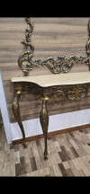 Console italien en cuivre antique