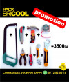 PACK BriCOOL TOURNEVIS/SCIE/CUTTEUR/PINCE/MARTEAU/CLÉ UNIVERSELLE/METTRE RUBAN/CUTER/outil/outillage