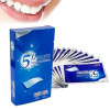 Autocollants de blanchiment des dents 5D Gel pour dents blanches Bandes de blanchiment des dents 