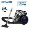 SONASHI Aspirateur Puissant Pour Un Nettoyage Exemplaire 2000W