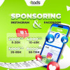  Sponsoring et Conception en ligne | ترويج الاعلانات والتصميم : (Facebook + Instagram) 