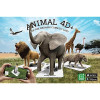   Animal 4D +بطاقات الواقع المعزز تعلم الأبجدية واللغة والحياة البرية مع 26 بطاقة فلاش      