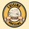 cuisine dressing design 