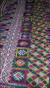 Tapis traditionnel kabyle pure laine (Taavatt) 