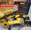 Pack DEWALT 2 articles visseuse 26v + transenaise 