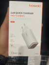 CHARGEUR GAN 67 WATT TOOCKI 2 USB C USB A QC 4.0 PD POUR IPHONE