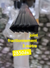 Jointe fractionnement pvc [noir] 3metre 