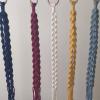 Lot de suspensions (portes-pots de fleurs) en MACRAME (total 15)