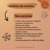 Services de Creation de contenu