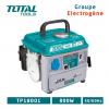 TOTAL Groupe Electrogène Avec Un Panneau De Contrôle 800W TP18001