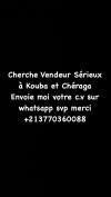 Cherche Vendeur 